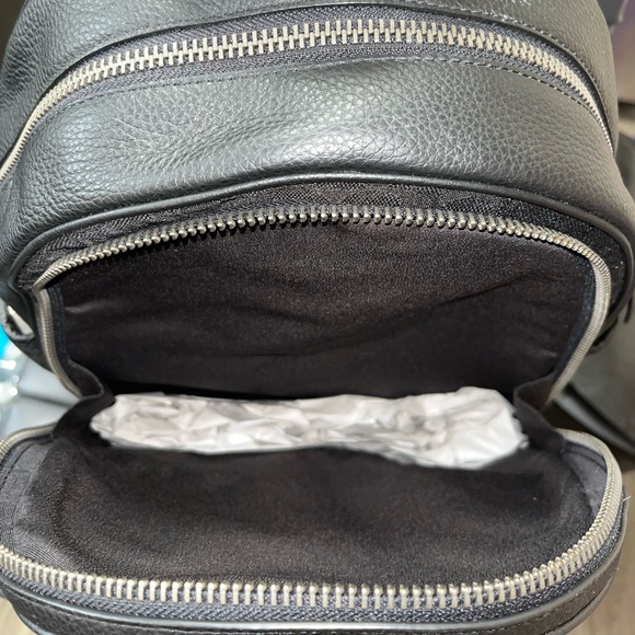 Coach Thompson Backpack In Signature Jacquard With Varsity Stripe - Picture 6 of 7